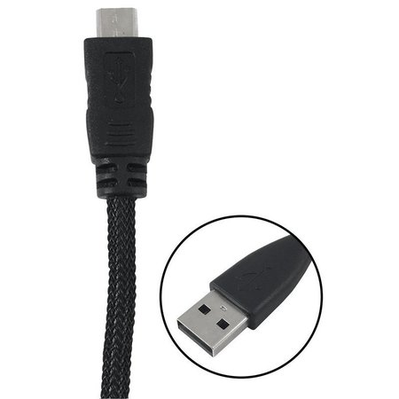 ZENITH Usb Micro-Usb A Brdd Blk 3Ft PM1003MCBB